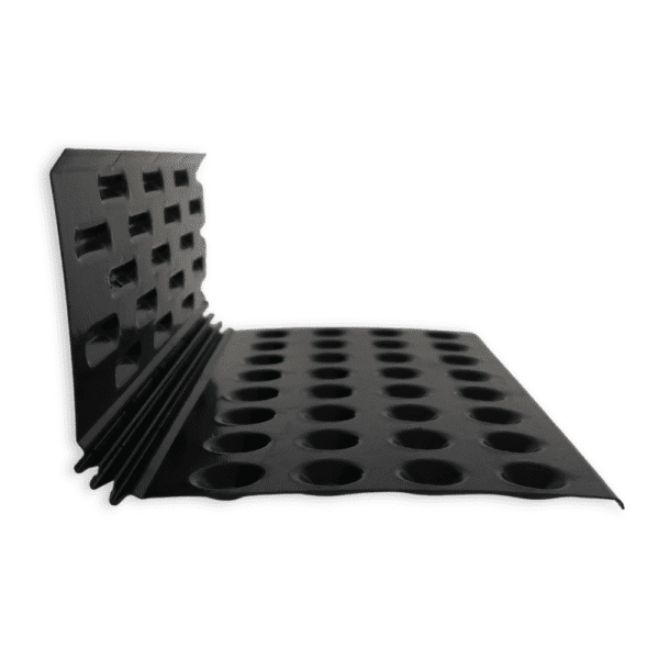 Drain-Eze XL dimple footer drain basement waterproofing system
