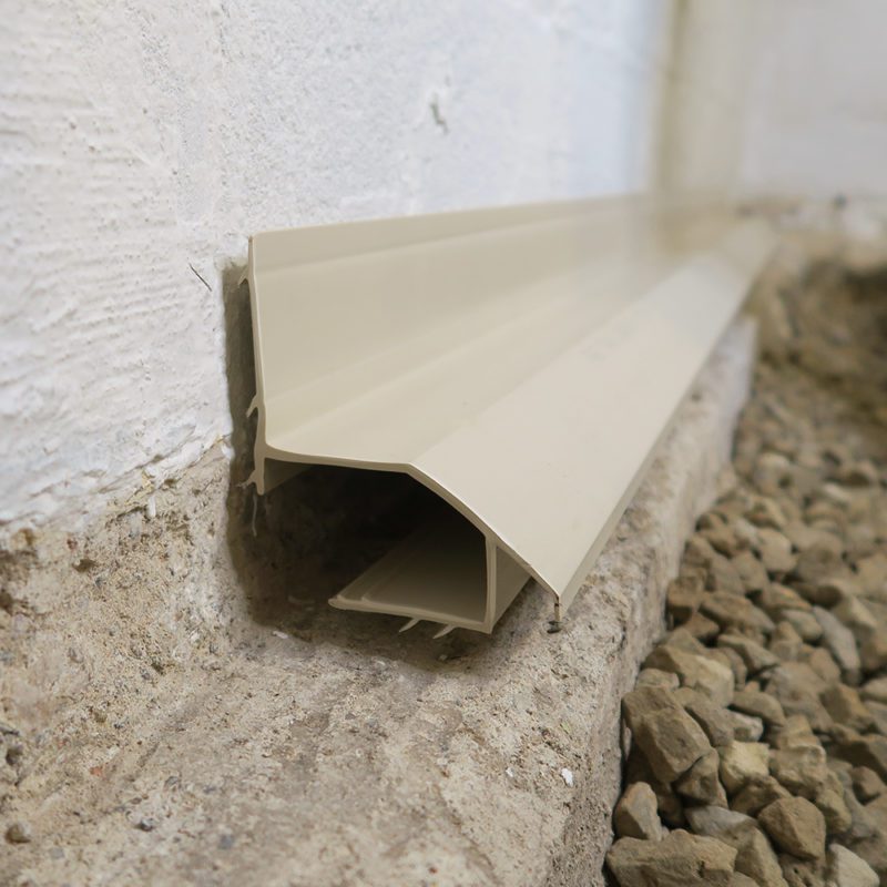 Drain Main Basement System Footer Tile