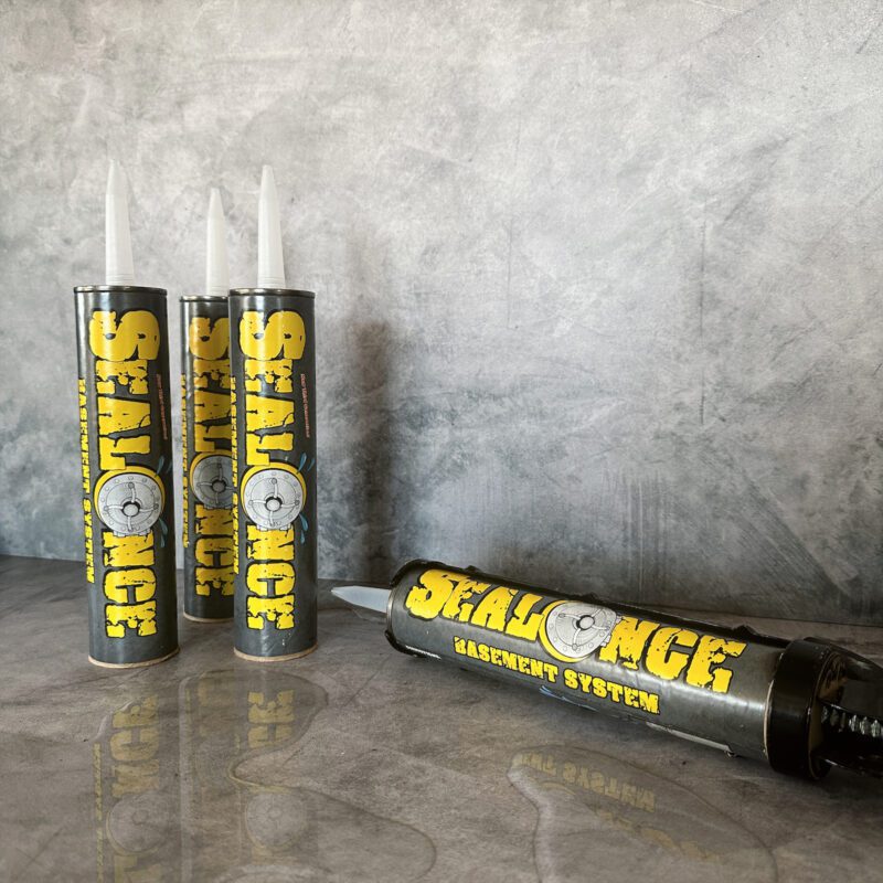 SealOnce basement waterproofing adhesive