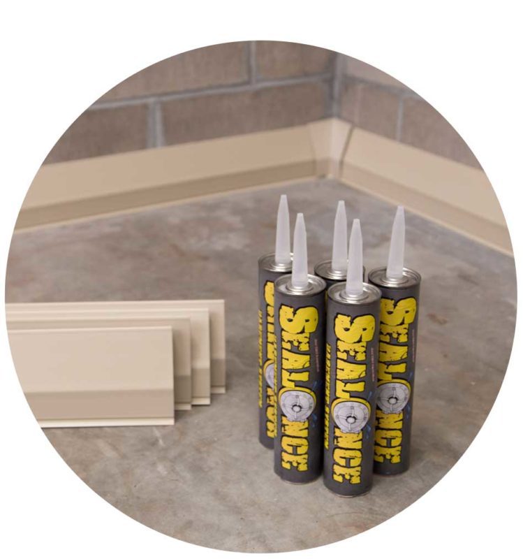 DIY SealOnce Basement Waterproofing System