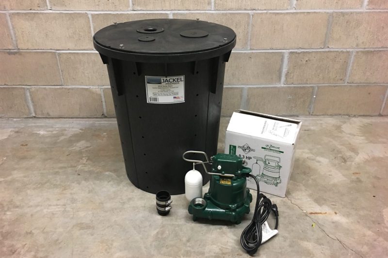 a sump pump kit