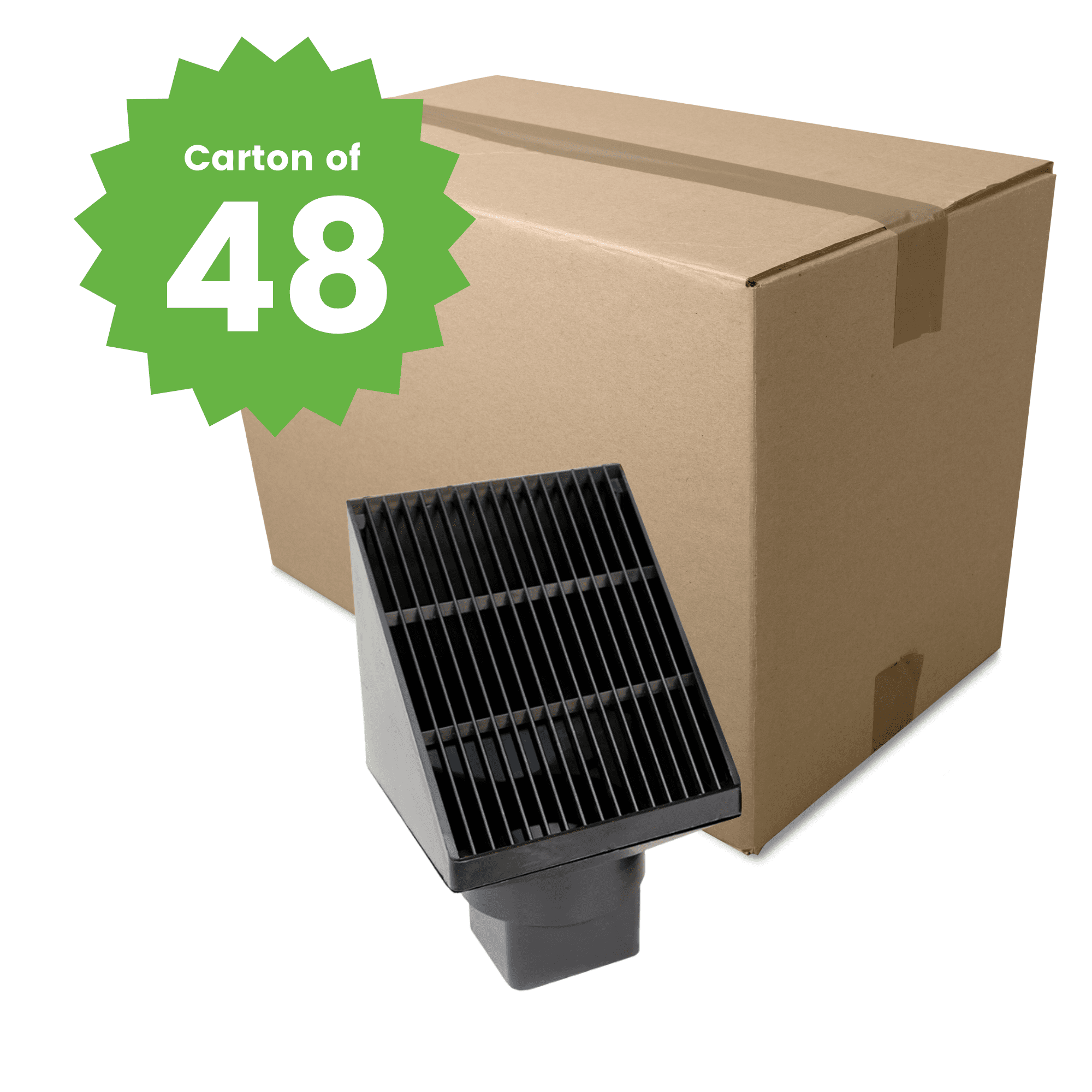 Bulk carton debris filters