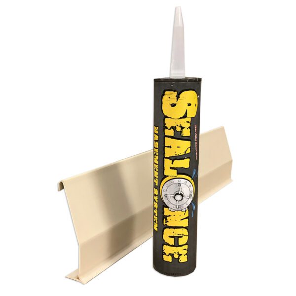 DIY basement waterproofing system sample kit