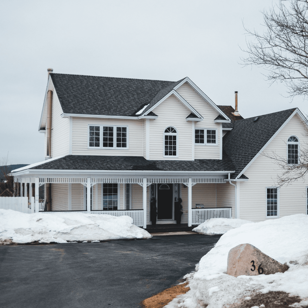winterhouse UnderGround Downspout works during winter months