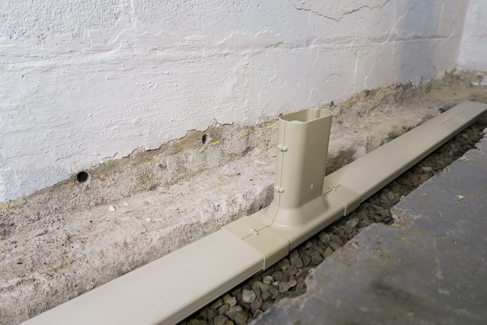 Installing-Contractor-Basement-Waterproofing1000px-Systems-7241 Installing fast track basement waterproofing system