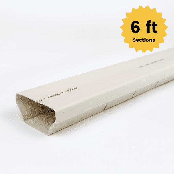 Fast Track basement waterproofing drain tile system