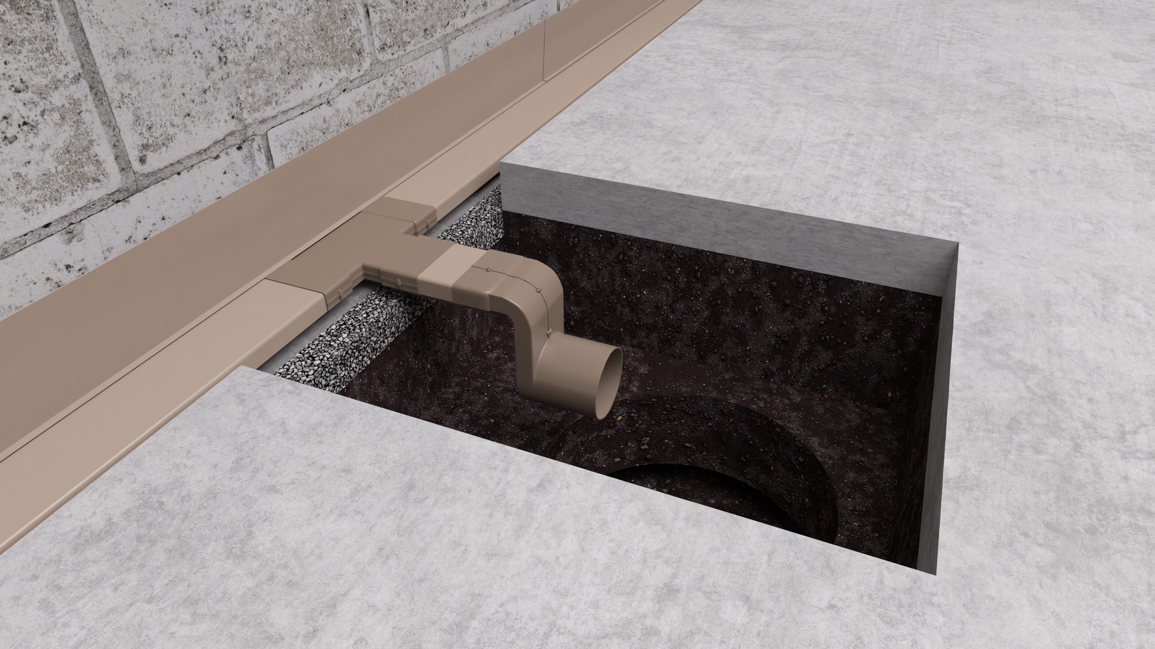 Fast Track and Rim-Skirt basement waterproofing systems