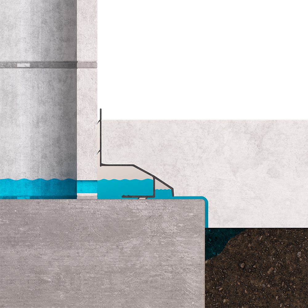 digitalcutawayDrainMain1000pxweb Footer basement waterproofing water guard channel system called the Drain Main