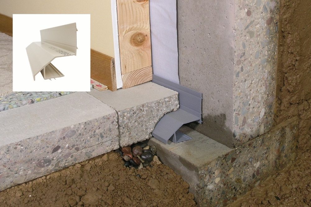 DrainMainBasementWaterproofingSystem Drain main basement waterproofing water guard footer system