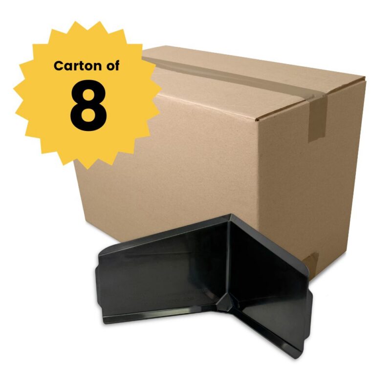 Drain-Eze XL inside corner 8 pack for basement waterproofing dimple board footer waterproofing channel system