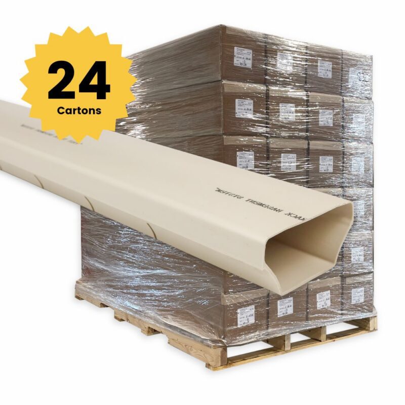 Skid quantity discount of Fast Track drain tile basement waterproofing channel